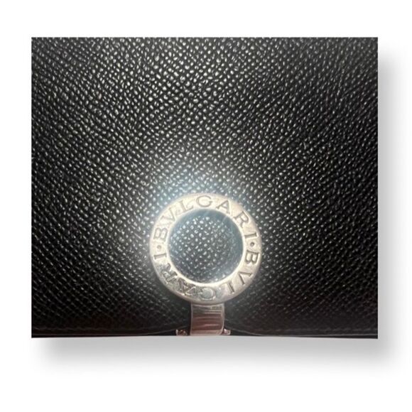 Bvlgari Black Leather Long Wallet - Picture 2 of 6